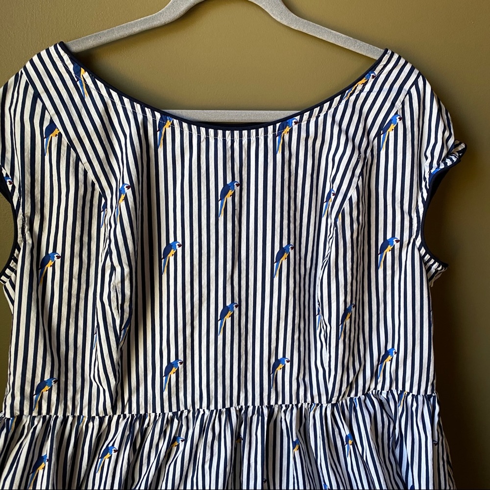 ESHAKTI Striped Summer Dress - Picture 4 of 8